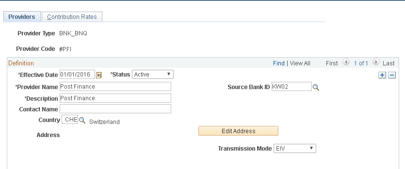 Providers CHE page