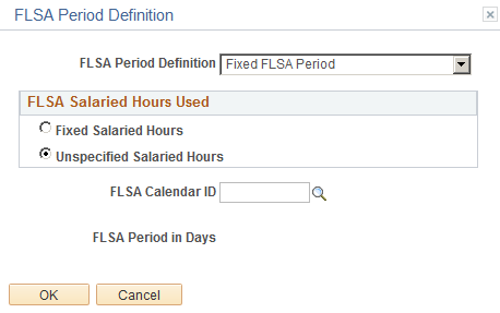FLSA Period Definition page