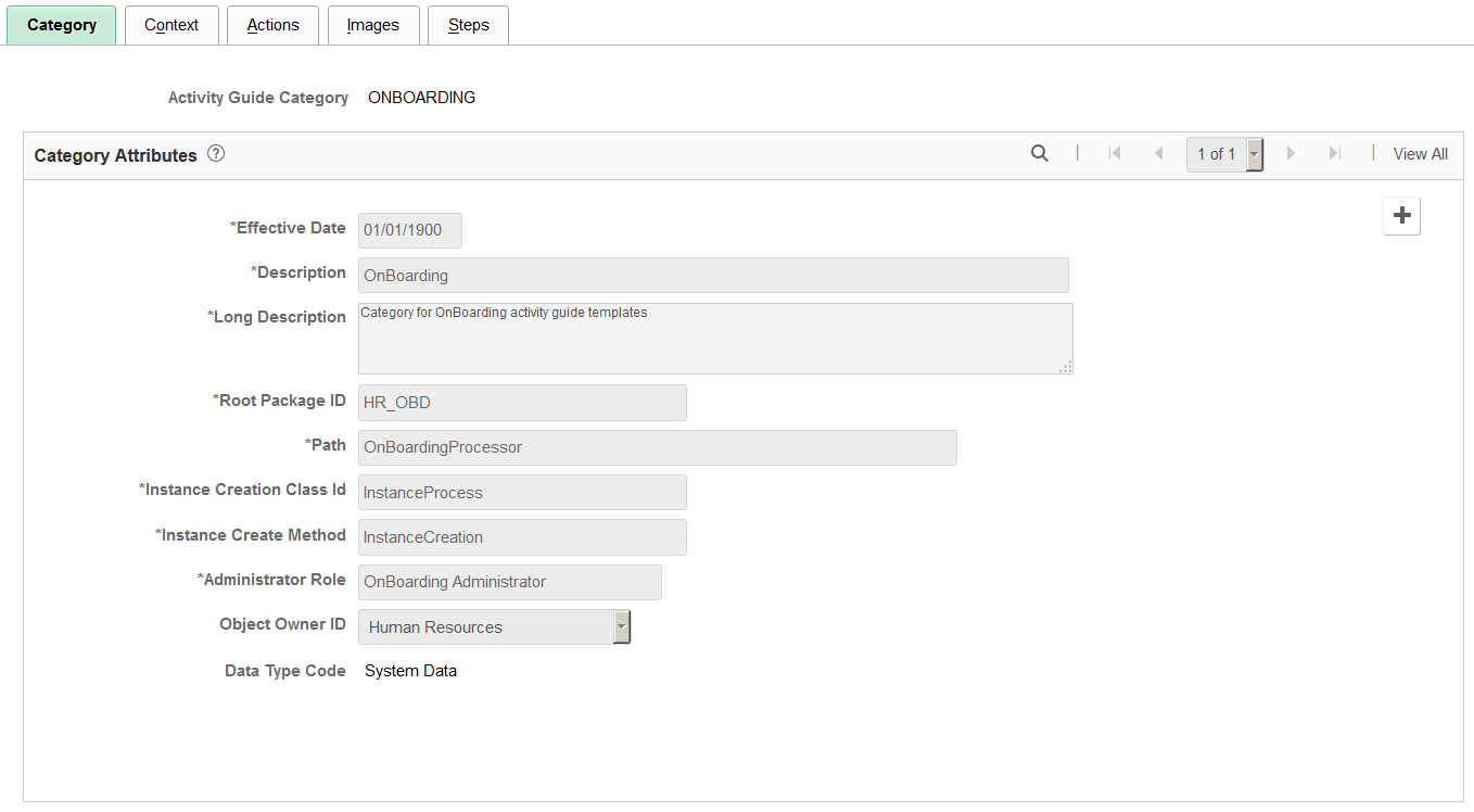 Categories - Category page