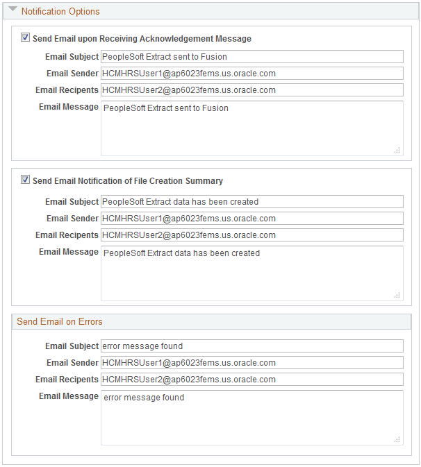 Configuration page (2 of 2)