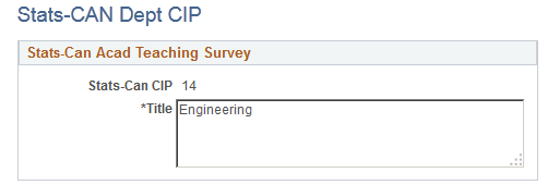 Stats-CAN Dept CIP page