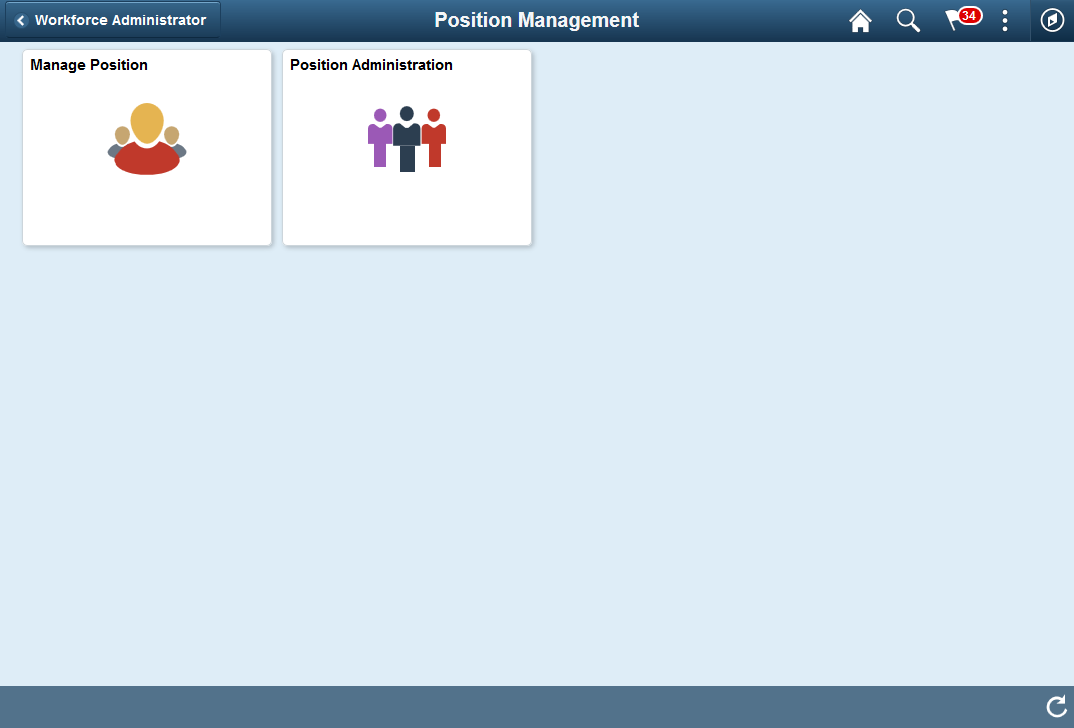 Position Management dashboard