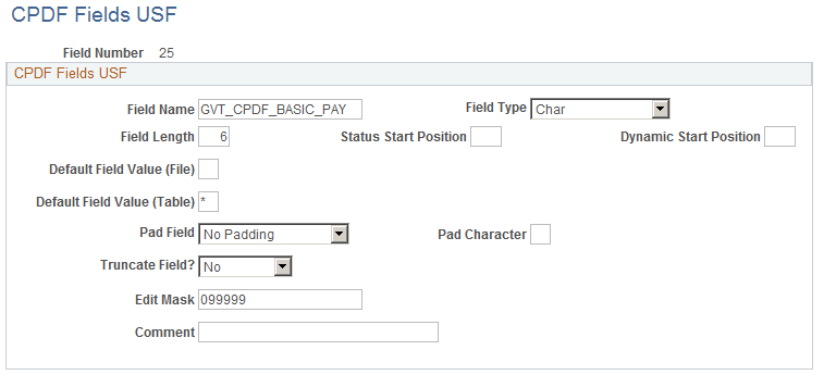 CPDF Fields USF page