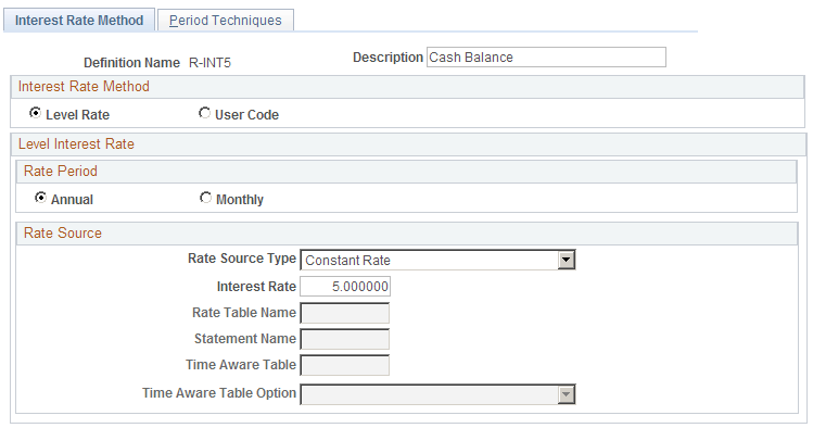 Interest Rate Method page