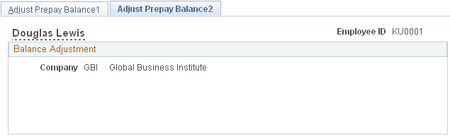 Adjust Prepay Balance2 page