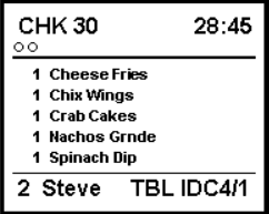 This figure shows a sample image of the chit with the check information layout.