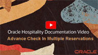 Image shows a video thumbnail for Advance Check In Multiple (Mass) Reservations