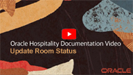Image shows a video thumbnail for Update the Room Status using the Housekeeping Board