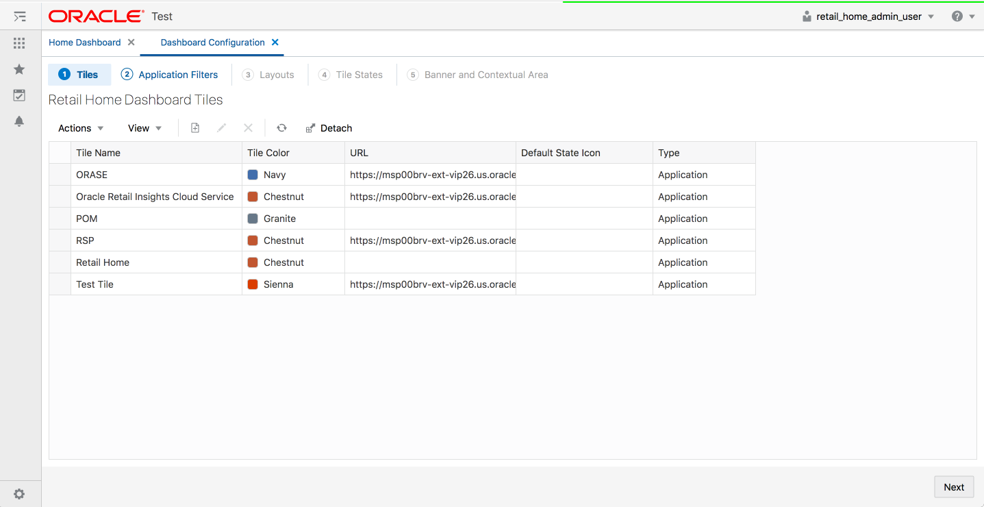Creating Dashboard Tiles