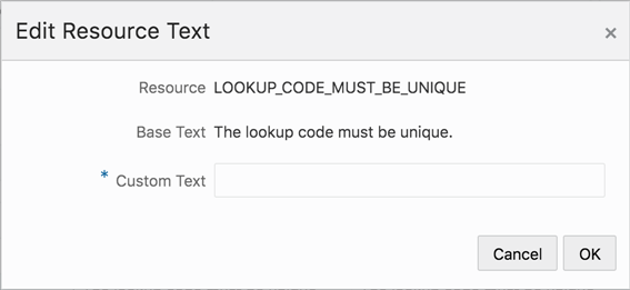 Edit Resource Text