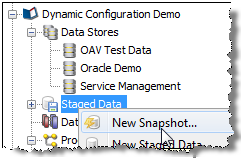 スナップショットの追加 スナップショットの追加