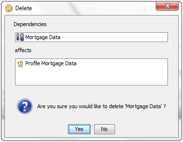 「削除」ダイアログ