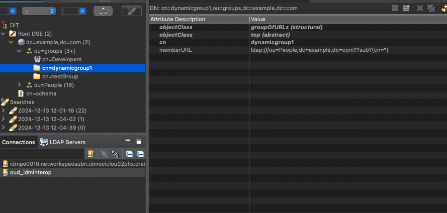 動的グループの構成