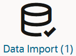 データのインポート