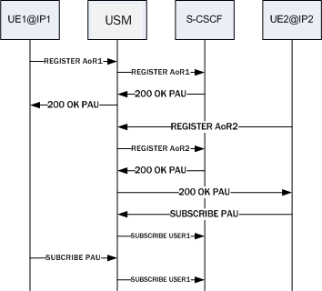 Depicts a PAU assigned to first user instead of originating IP. Depicts a PAU assigned to first user instead of originating IP.