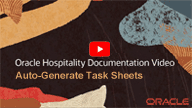Video thumbnail, Auto Generating Task Sheets