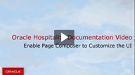 Video thumbnail, Enable Page Composer to Customize
