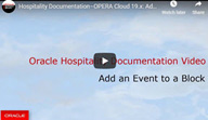 Video thumbnail, Add an Event to a Block