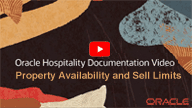 View Property Availability and Configure Sell Limits
