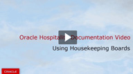 Using Housekeeping Board