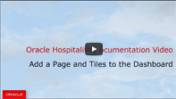 Video thumbnail, Add Tiles and Pages to Dashboard