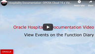 Video thumbnail, Events on the Function Diary
