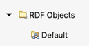 デフォルトRDFオブジェクト