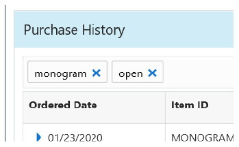 illustrates Search Query with additional filter terms