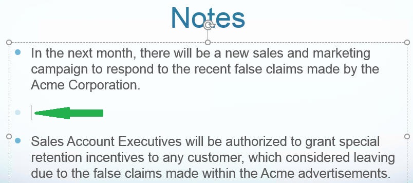 PowerPointドックレットの一部。カーソルを示す矢印が表示されます。 ここにコンテンツが埋め込まれます。 PowerPointドックレットの一部。カーソルを示す矢印が表示されます。 ここにコンテンツが埋め込まれます。