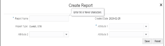 Creating a Report