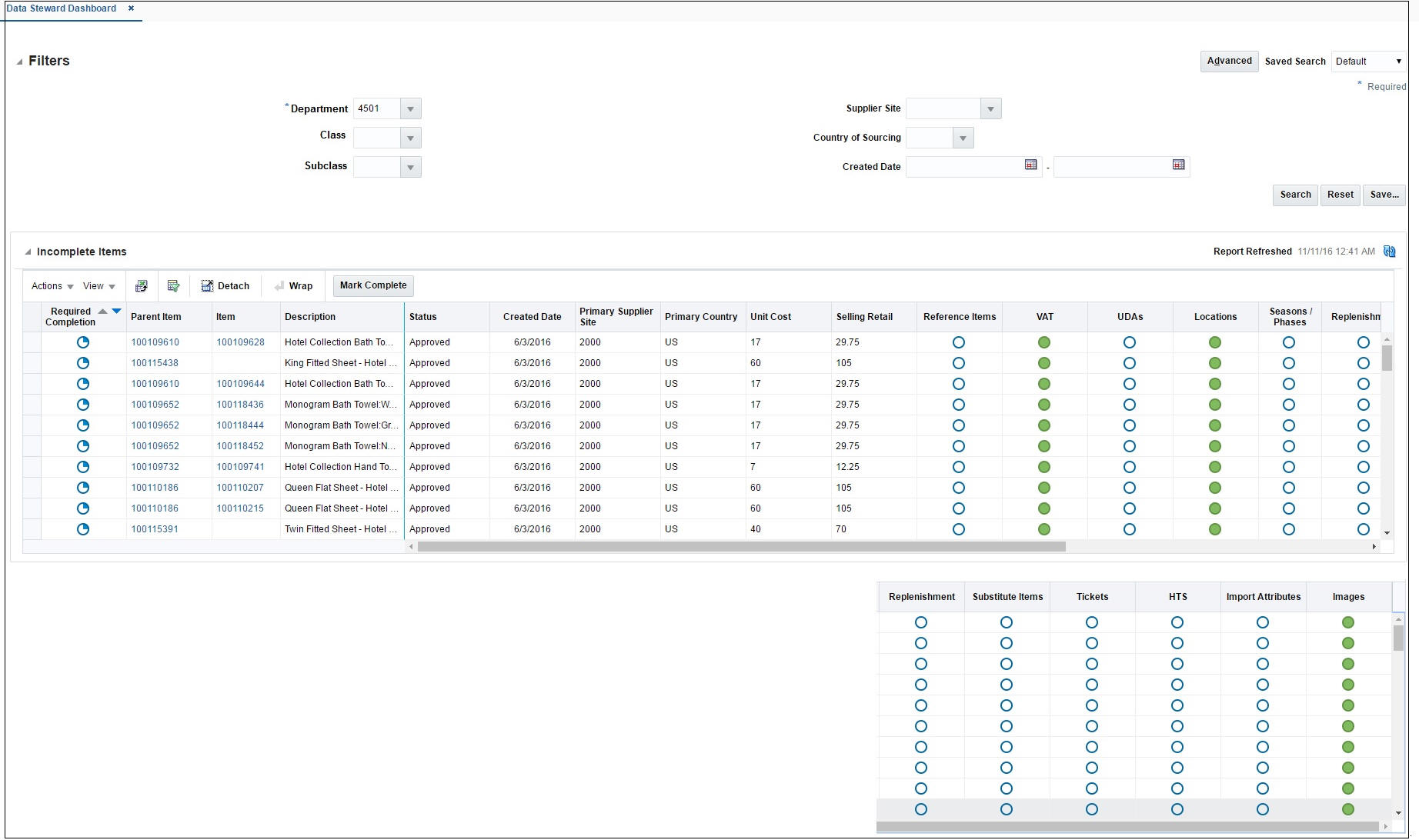 Data Steward Dashboard