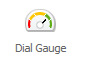 「ダイヤル・ゲージ」アイコン