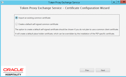 This image shows Cert Manager to import an existing common certificate