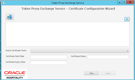 This image shows certificate configuration wizard.