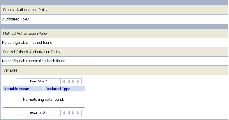 [プロセス タイプの詳細] ページ