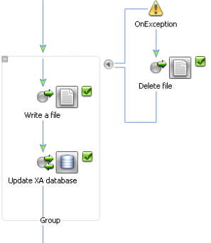 補正のための例外パス