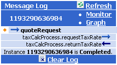 [メッセージ ログ]