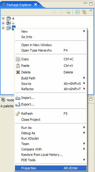 ファセットの選択