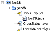 JoinDB カスタム コントロールのファイル