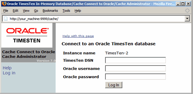 Oracle Timesten Cache Connect To Oracle開発者および管理者ガイド