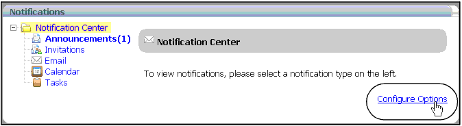 You Can Determine How Often You Will be Notified for Specific Portlets