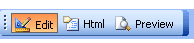 The Bottom Toolbar in a Portlet that Allows Rich Text Editing