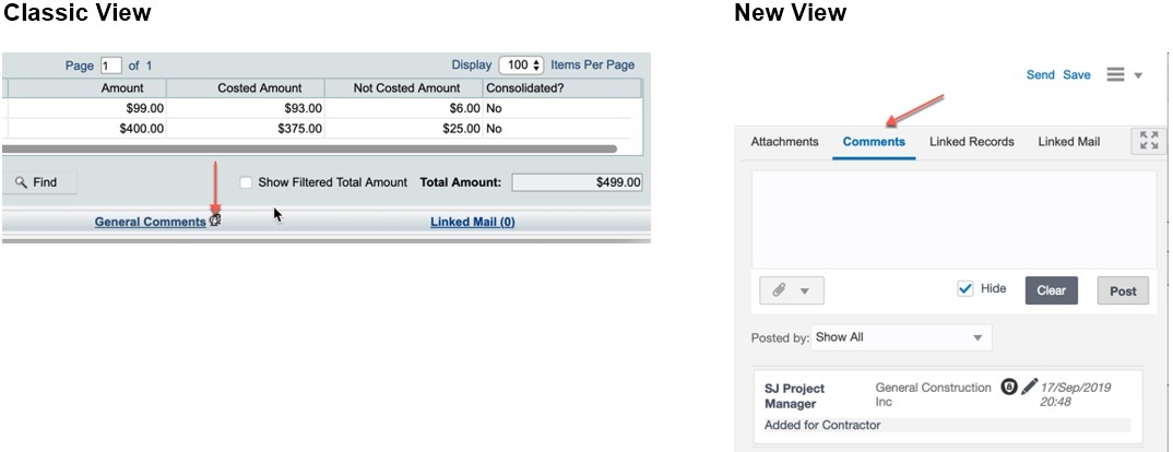 Numbers of Attachments, Linked Records, and Linked Mail Become Hidden