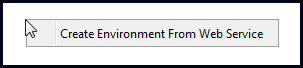 Create Environment from Web Service