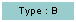 In this image, Type : B.