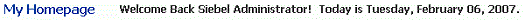 Example of the AppletSalutation Template