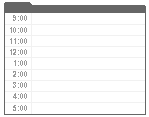 Generic Layout of the eCalendarDailyApplet Template