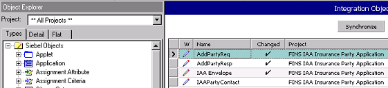 Object Explorer screen. This image is described in surrounding text.