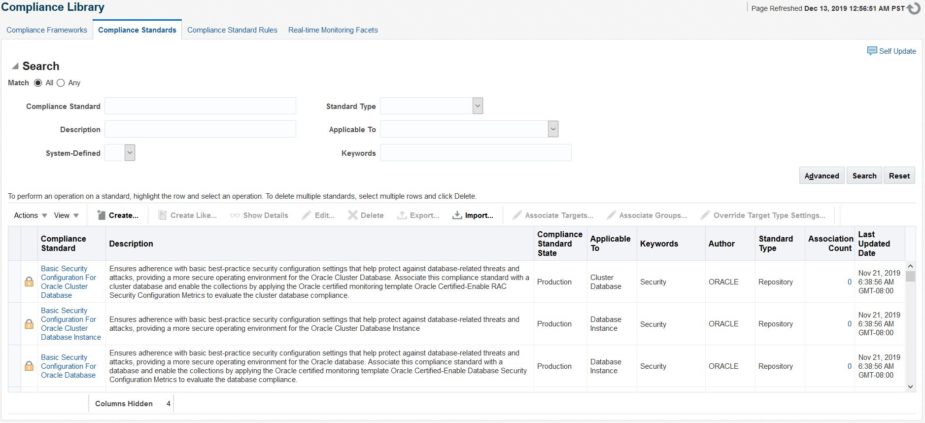 Compliance Standards