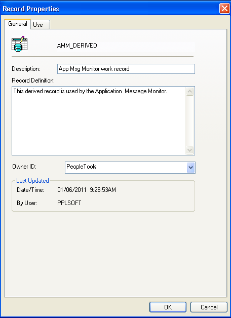 Example of a Property sheet